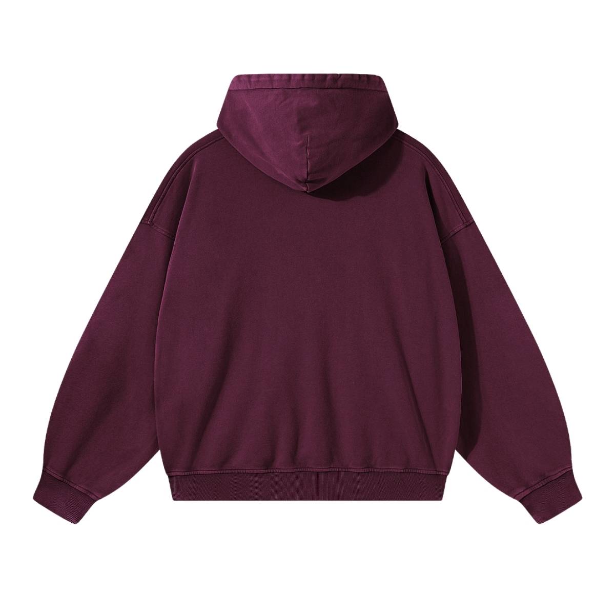 Sudadera con capucha de felpa de novio de gran tamaño