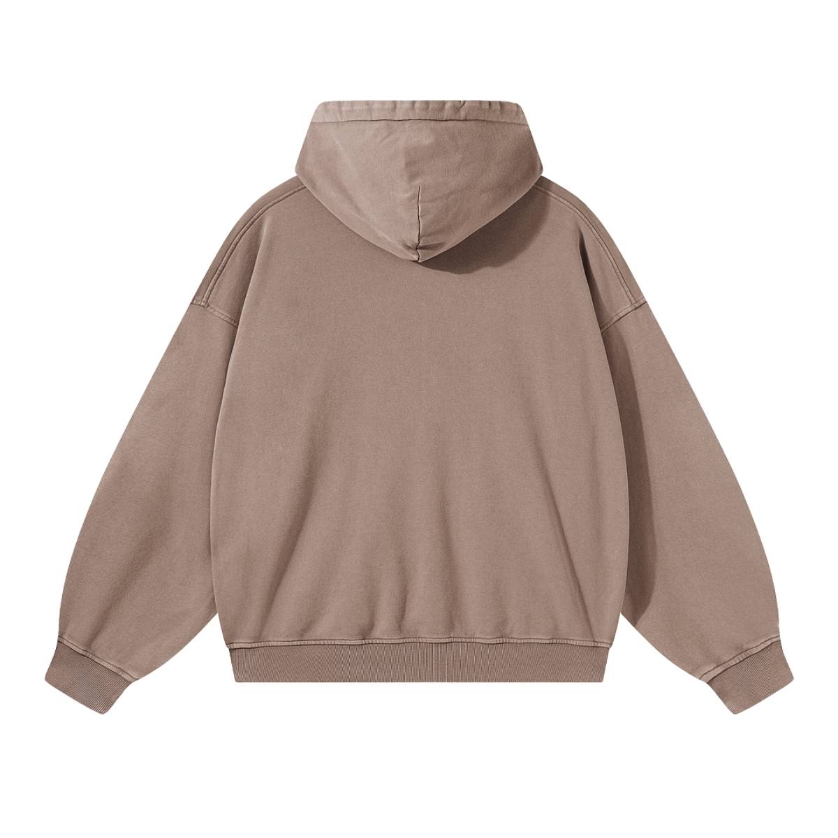 Sudadera con capucha de felpa de novio de gran tamaño