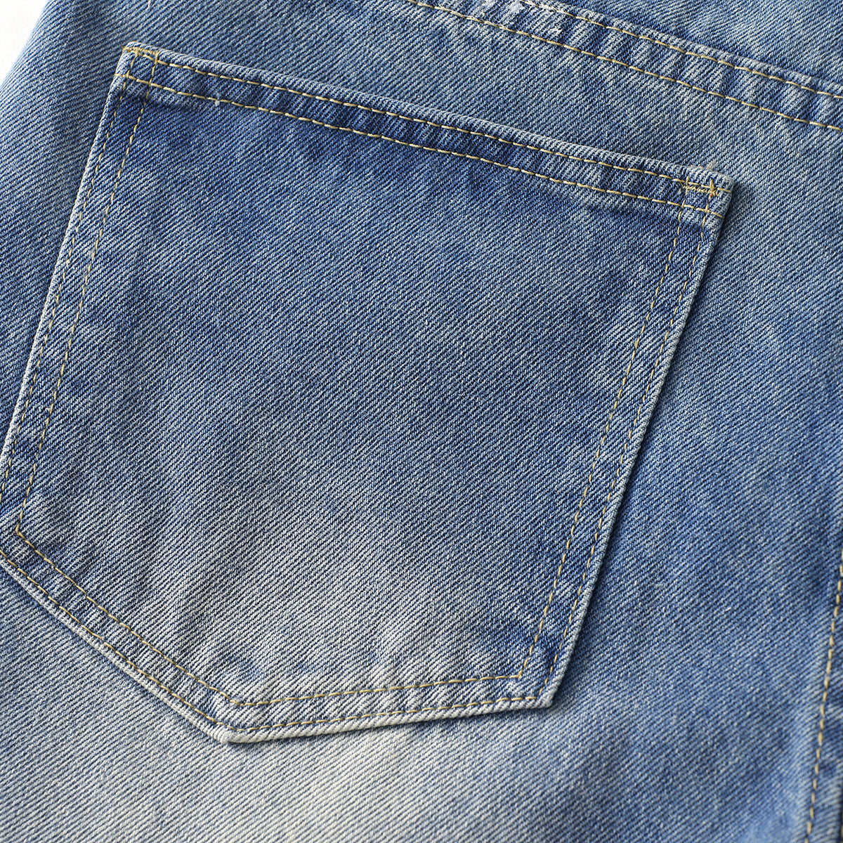 Paint Splatter Distressed Baggy Denim Pants