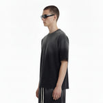 Splatter Dye Washed Distressed Air Mamba Cotton Tee