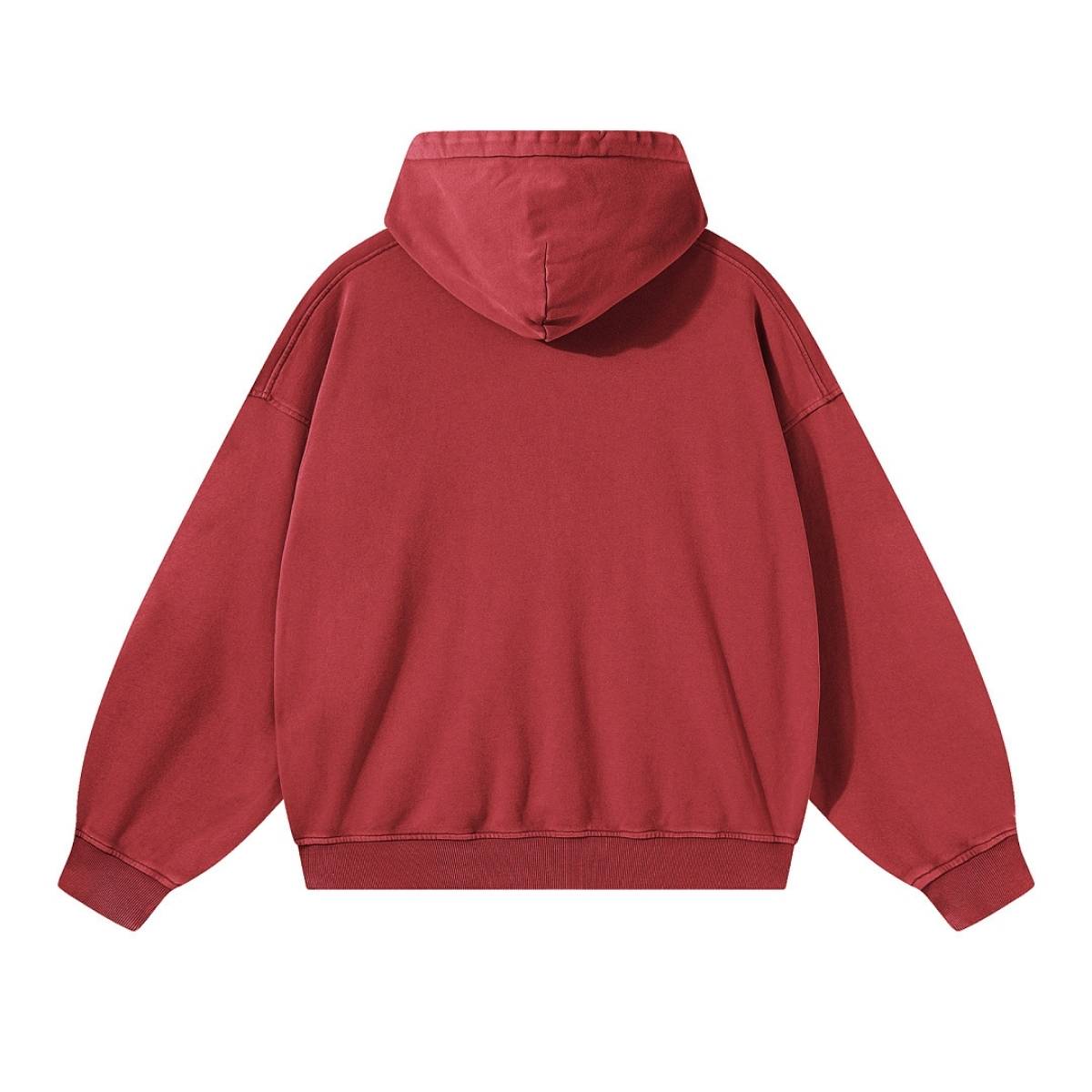 Sudadera con capucha de felpa de novio de gran tamaño