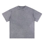 Washed Faded Baggy Cotton Tee 7.5oz