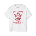 Sweet Girl Angel Graphic Tee-INNBLAC Fashion Apparel