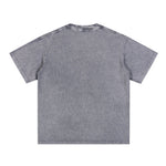 Washed Faded Baggy Cotton Tee 7.5oz