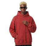Sudadera con capucha de felpa de novio de gran tamaño