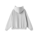Old‑Money Boxy Fleece‑Lined Zip‑Up Hoodie
