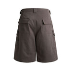 Studded Utility Cargo Bermuda Shorts