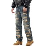 Smoke Rise Vintage Loose Fit Ripped Jeans