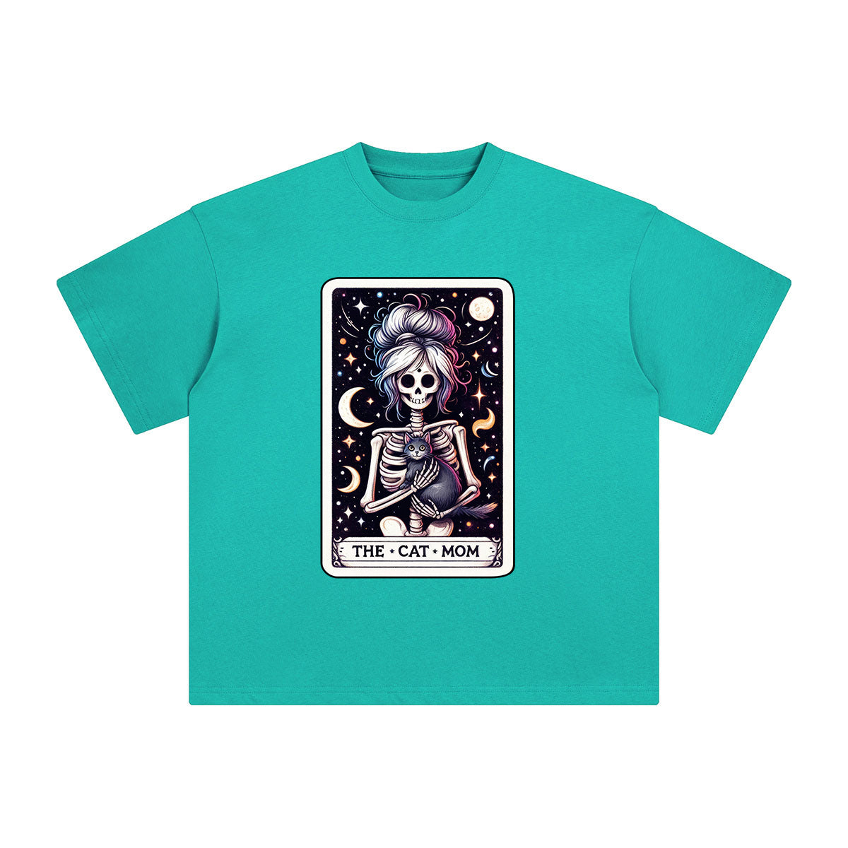 The Cat Mom Comic Graphic Tee-INNBLAC Fashion Apparel