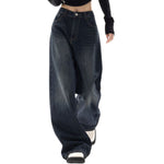 Risen Jeans Women's Oversized Mid-Rise Washed Jeans