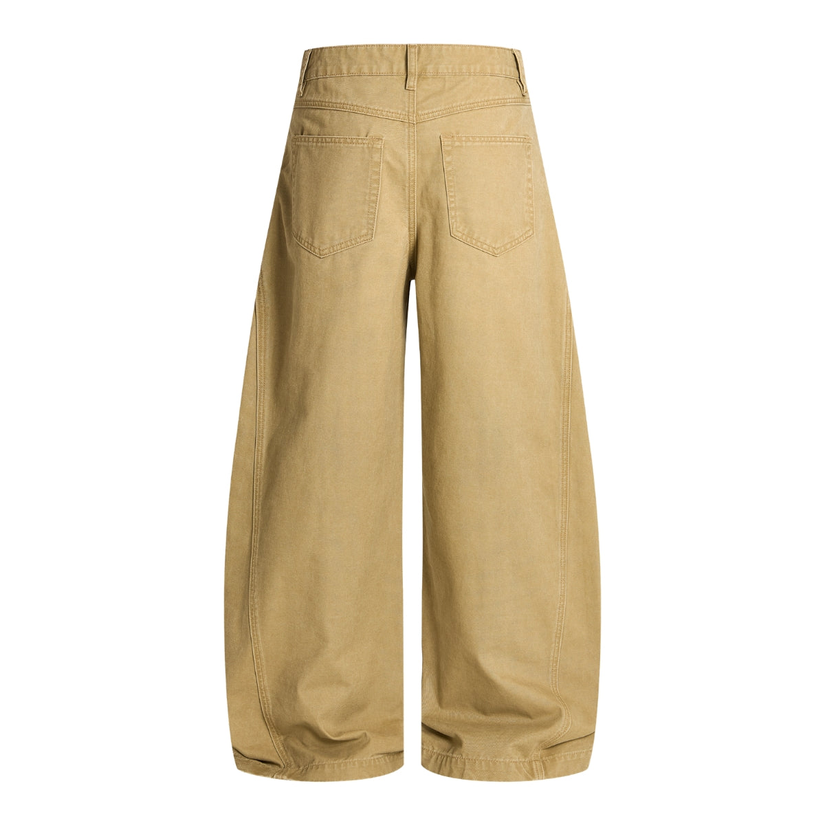 Retro Curved-Leg Relaxed Fit Jeans