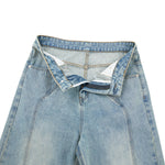 Streetwear Relaxed Straight-Leg Workwear Jeans
