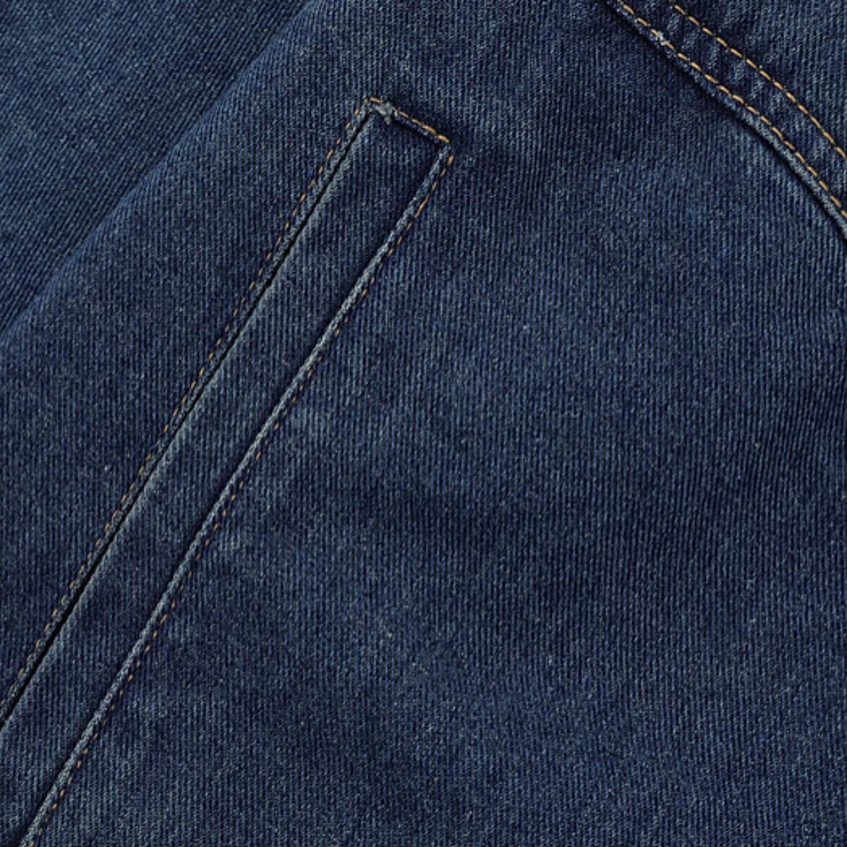 Heavy Industry Retro Zipper Stand Collar Motorcycle Wear Washed Denim Jacket