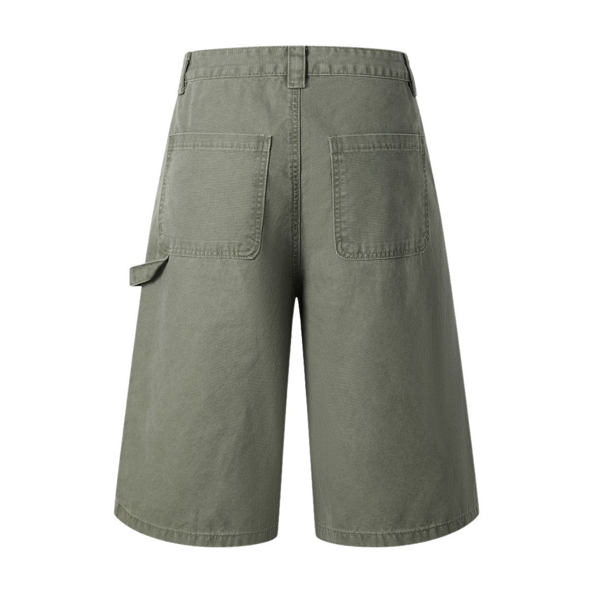 Bermudas con bordado lavado vintage