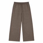 Quiet Luxury Old Money Style 320G Flower-Sand Straight-Leg Trousers