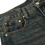 Smoke Rise Relaxed Fit Dirty Wash Ripped Jeans