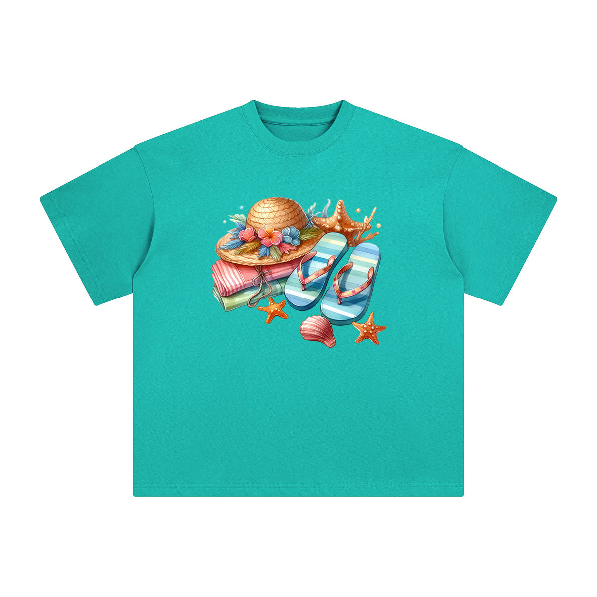 Go on Holiday Comic Graphic Tee-INNBLAC Fashion Apparel