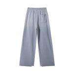 Gradient Monkey‑Wash Heavyweight Cotton Straight‑Leg Casual Pants