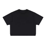 275G Heavyweight Cotton Coverstitch Cropped Tee