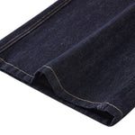 Wide Leg Selvedge Denim Cropped Pants