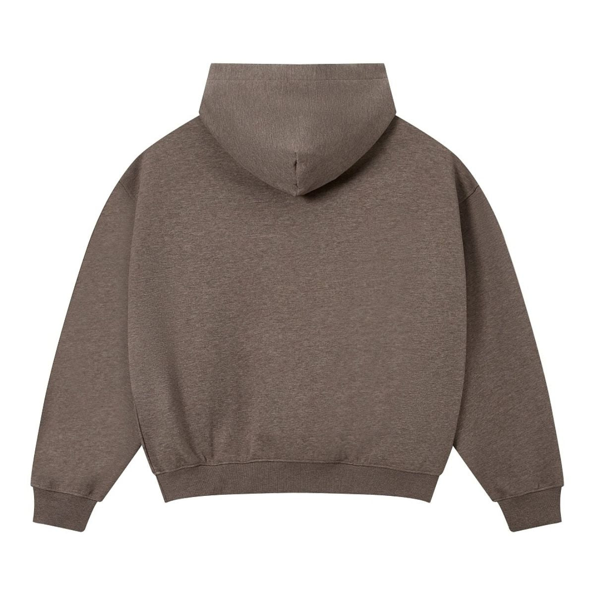 Quiet Luxury Melange Drop Shoulder Oversized Hoodie