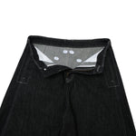Bermudas con lavado vintage y salpicaduras de tinta