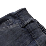 Bermudas con lavado vintage y salpicaduras de tinta