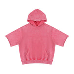 Snowflake Washed Cotton Hooded Tee 2026