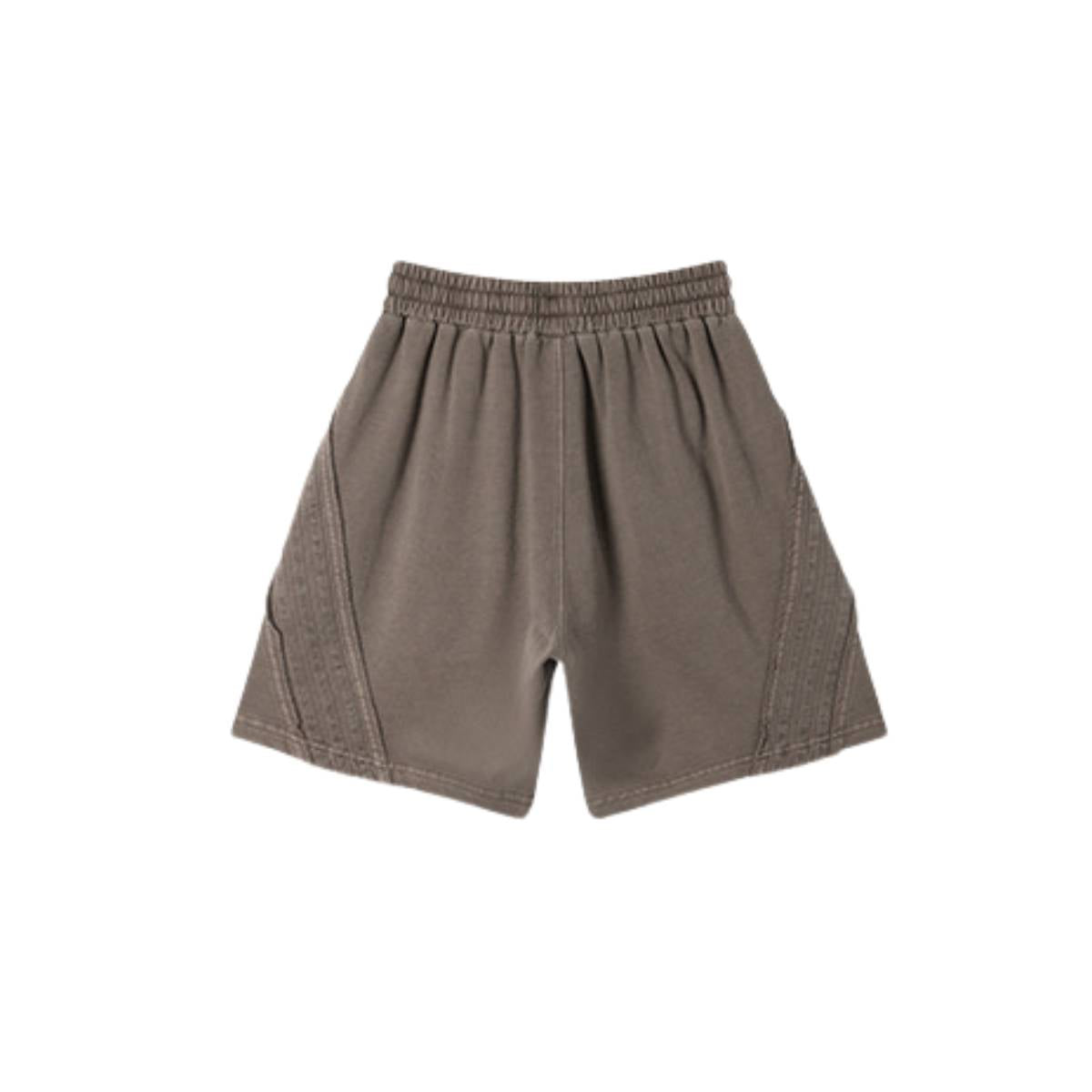 Shorts holgados vintage con lavado intenso