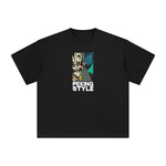 PEKING STYLE Chinese Opera Face Painting Graphic Tee-INNBLAC Fashion Apparel