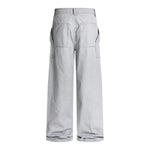 Multi-Pocket Baggy Utility with Zipper Detail Cargo Pants