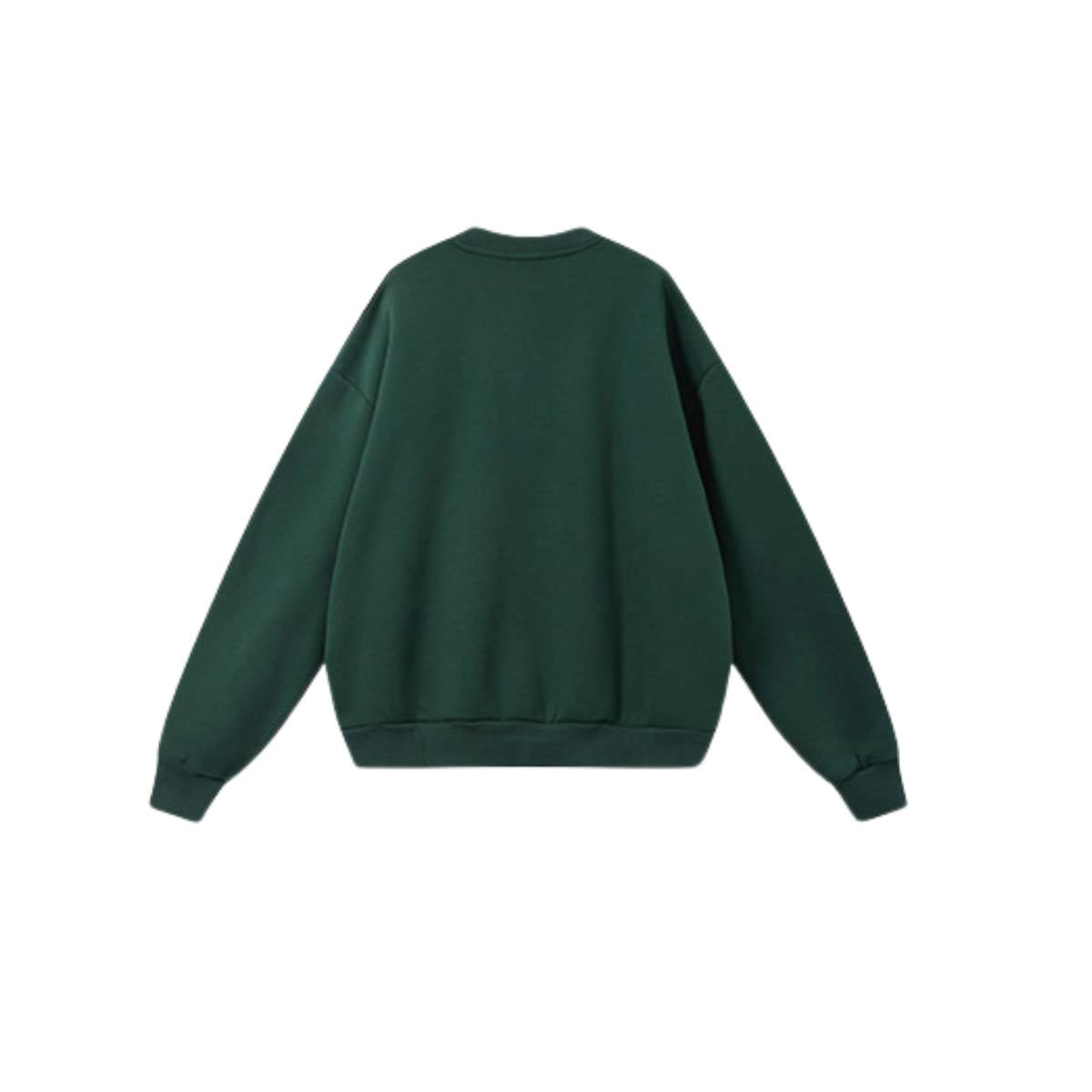 Sudadera desgastada lavada con ácido