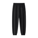 French Terry Drawstring Street Jogger Ribbed Cuff Pants