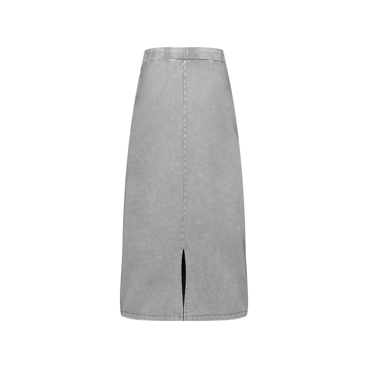 Falda larga de corte A con lavado a la piedra