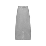 Falda larga de corte A con lavado a la piedra