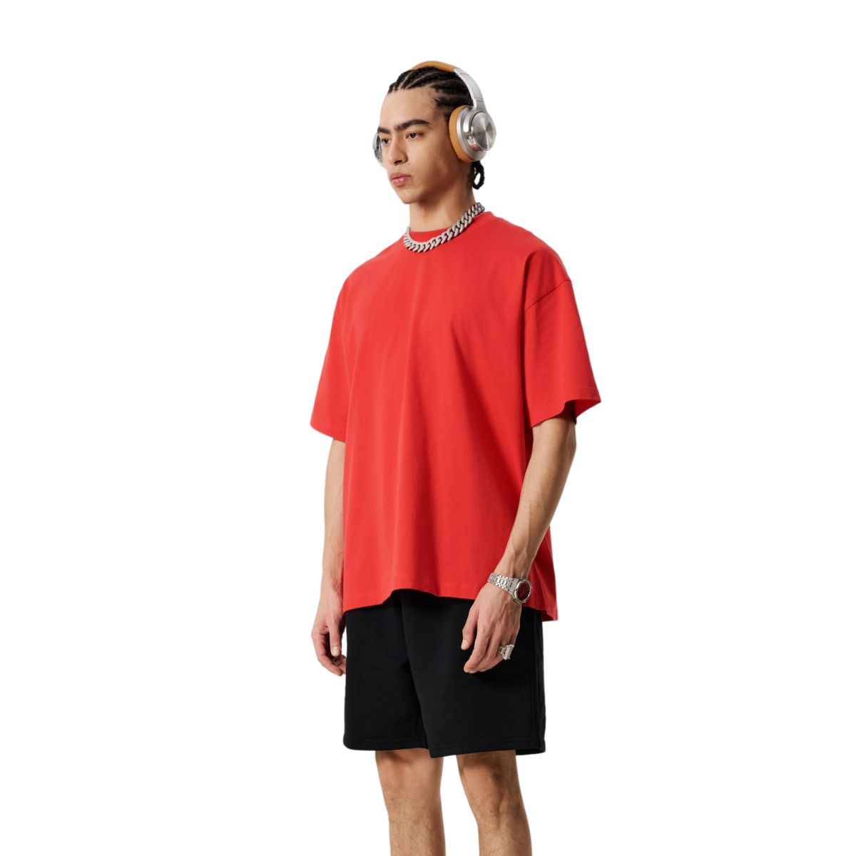 Top de verano fino de manga corta de 5.4 oz