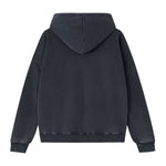 Cotton Heavyweight Washed Distressed Terry Hoodie