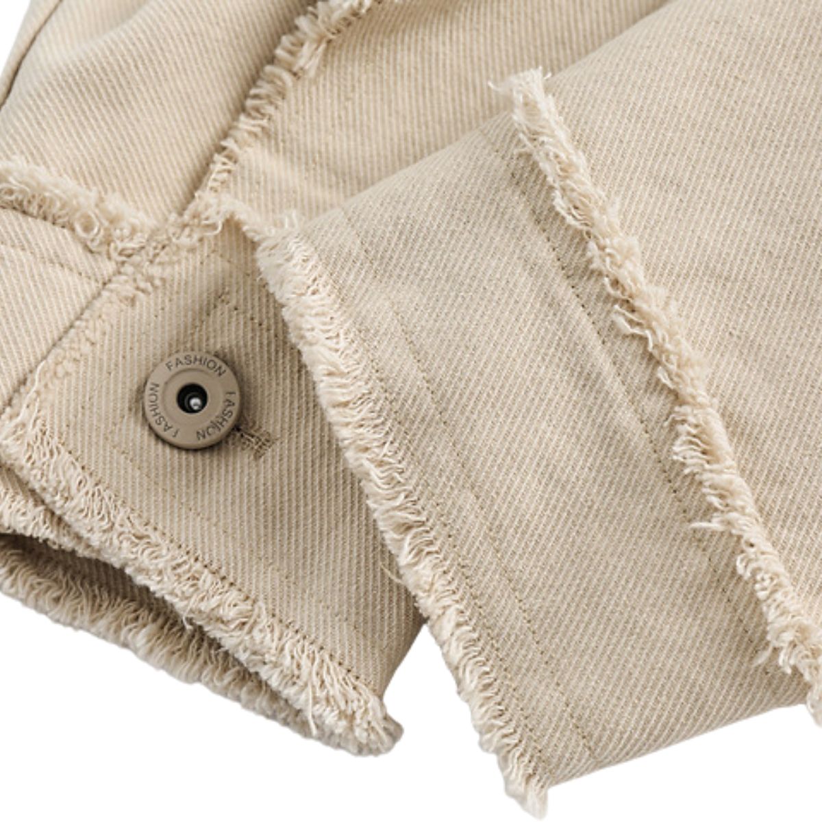 Vintage Ink-Style Patchwork Denim Jacket