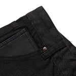 Minimalist Wide Leg Black Jeans