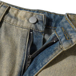 Smoke Rise Muddy Washed Barrel-Leg Jeans