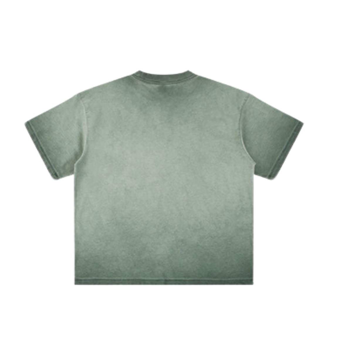Camiseta desteñida con lavado a la piedra de 7.5 oz