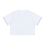 Oversized Cotton Crew Neck Tee 250G