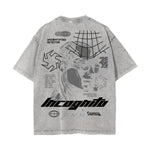 Greyscale Streetwear Brutalism Graphi Tee-INNBLAC Fashion Apparel