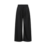 Vintage Striped Wide Leg Suit Trousers