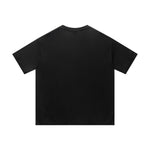 Vintage Wash Relaxed Linen-Cotton Blend Short Sleeve T-Shirt