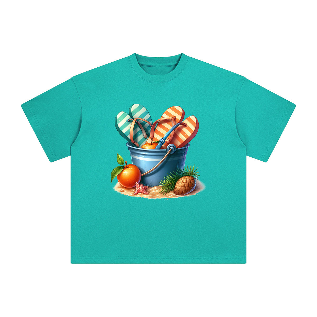 Summer Vacation Comic Graphic Tee-INNBLAC Fashion Apparel