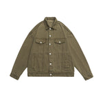 Unisex Washed Trucker Denim Jacket
