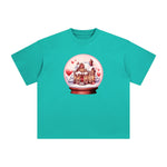Valentine Snow Globe Graphic Tee-INNBLAC Fashion Apparel