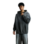 Heavyweight Washed Ombre Faded Cotton Hoodie