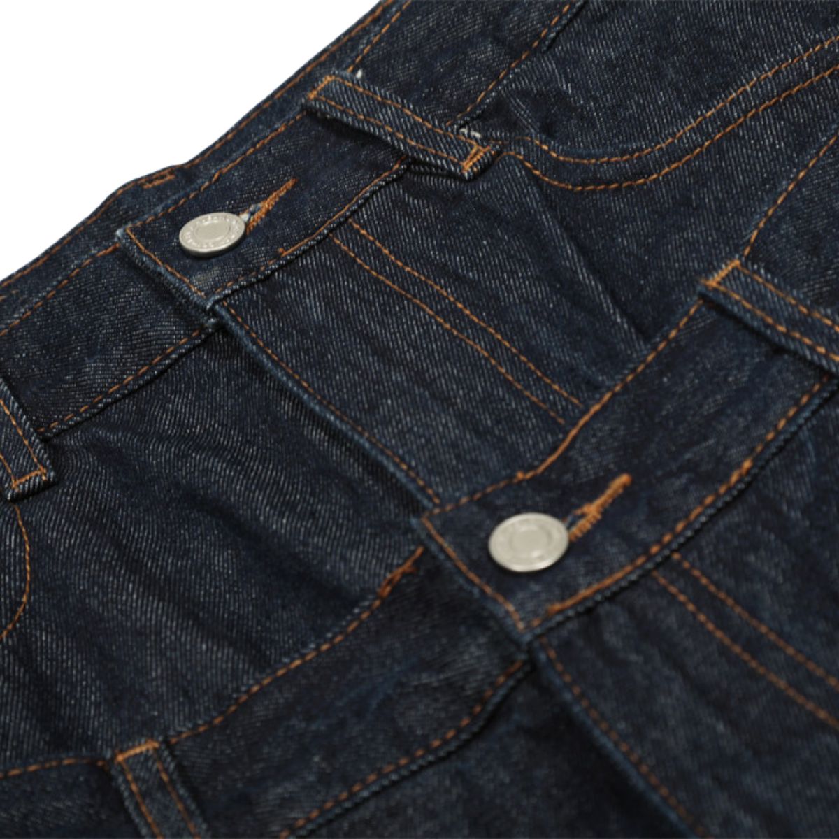 Men's Two-Tone Denim Pants Loose Fashion Street Unique Design